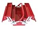 Excel TB124-Red 14-Inch Cantilever Steel Tool Box, Red Excel TB124-Red 14-Inch Cantilever Steel Tool Box, Red