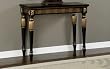 Masterpiece Black & Gold Console Table By Powell Furniture