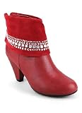 Embellished Fold Over Cuff Bootie