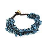 Glass Beads Blue Bracelet Bundle of Joy Bracelet [Blue] -Fair Trade Gifts