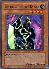 Yu-Gi-Oh! - Gearfried the Iron Knight (PSV-101) - Pharaohs Servant - 1st Edition - Super Rare