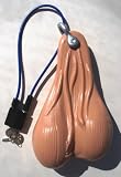 Truck Nuts Truck Balls Bull Nutz Complete Hangin Kit Flesh