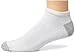 Hanes Men's Cushion Low Cut Socks, White, 10-13 (Shoe Size 6-12) (Pack of 6)