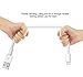 Bestfy(TM)3 Pack 3FT 6FT 10FT 3IN1 Lightmax-series Extended Extra Long and Extremely Durable 8Pin to USB Power Cable Cord Wire with Authentication Chip Ensures Fastest Charging and Syncing Speed for iPhone 6 iPhone 6 Plus iPhone 5 5c 5s iPad 4 Mini Air iPod Nano 7 iPod Touch 5, Compatible with the Latest iOS. No Annoying Error Message, Enjoy Lifetime Worry-free Guarantee(White)