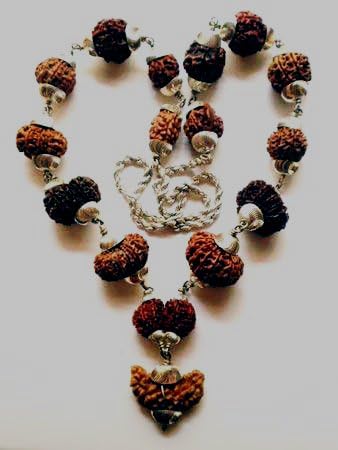 ANJALIKA One Mukhi Rudraksha Mala