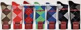 Beautiful SuperSoft Peruvian Pima Cotton Mens Mid-Calf Luxury Argyles