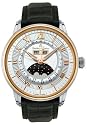Men's Masterpiece Automatic Brown Leather