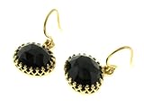 Black Onyx Filagree Earrings by Becky Kelso