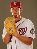 Washington Nationals Photo Day, VIERA, FL - FEBRUARY 25: Stephen Strasburg Photographic Poster Print by Al Bello, 12x16