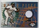 2003 Fleer Box Score Miguel Tejada Game Used Jersey Baseball Card