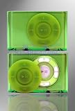 Crystal Clear Green - iPod Shuffle 2nd Generation Clickwheel Case