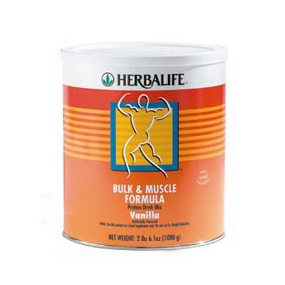 Herbalife Bulk & Muscle Formula Protein Drink Mix Chocolate by Herbalife