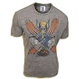 Junk Food Wolverine X Triblend Steel Gray Adult T-shirt Tee