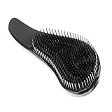 Fantastic Hair Dresser Salon Quality Detangling / Detangler / Hair Styling Glide Through Anti Tangles Brush In Black By VAGA