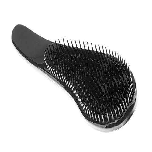 Fantastic Hair Dresser Salon Quality Detangling / Detangler / Hair Styling Glide Through Anti Tangles Brush In Black By VAGA
