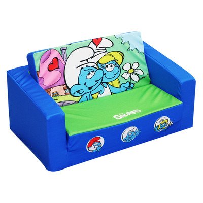 Sony Smurfs Kids Flip Sofa Love