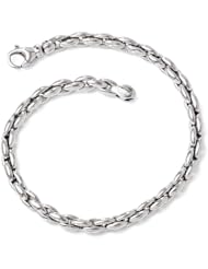Leslies Sterling Silver Polished Link Bracelet