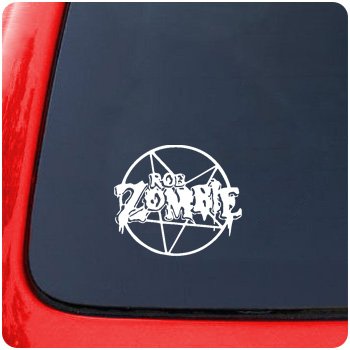Rob Zombie Decal Sticker Halloween White Zombie Music