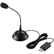 ELECOM USB�X�^���h�}�C�N �u���b�N (PS3�Ή�) HS-MC02UBK