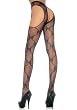 Bow Lace Garter Belt Suspender Nylon Stocking With Bow Lace Garter Belt Suspender