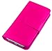 iPhone 5, 5s & itouch 5G PU Leather wallet case (Pink)