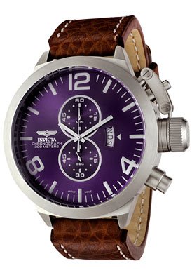 Men's Corduba Chronograph Brown Calf Leather