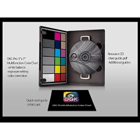 Digital Image Flow DGK Color Tools Multifunction Color Chart with White Balance and... by Digital Image Flow
