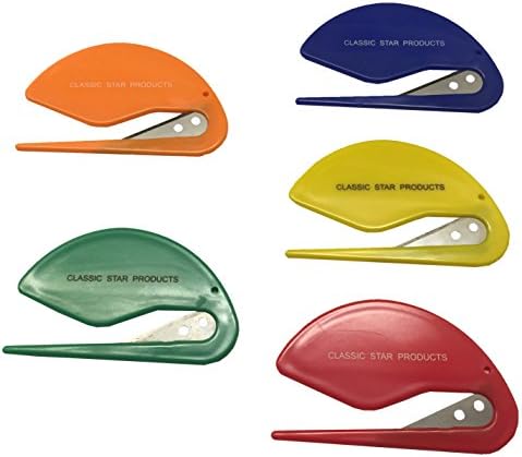 Set of 5 Letter Opener Letter Opener (Assorted Colors)