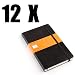 Moleskine Large Ruled Notebook 12 Count Case