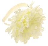 L. Erickson USA Confetti Flower Headband - Silk Charmeuse Cream