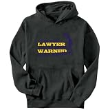 Lawyer Your Mom Warned You About Occupations Mens Hoodie (Dark Silver, Sizes X-Small - XXX-Large)