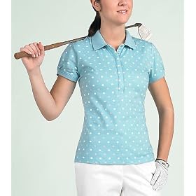 Performance Trio Dot Print Polo