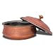 Serving Kitchen Utensil Indian Copper Bowl with Lid image 1