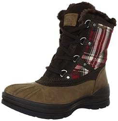 Geox Donna Sedico Wpf D24V1A01145C7364, Damen Snowboots, Braun (bordeaux/brown C7364), EU 38