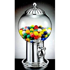 Godinger Silver Plated Gumball & Candy Dispenser