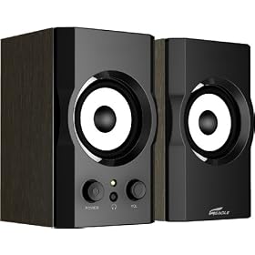 Eagle Tech ET-AR302-BK 2.0 Soundstage Speakers