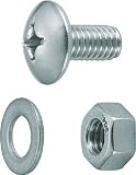 トラスコ中山：ｔｒｕｓｃｏ　組立用ステンレスボルト・ナットｍ６×１２ｍｍ　仕様：●ねじサイズ：ｍ６×　Ｓｕｓ－ｂｎｗ４０