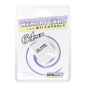 Gamecube Compatible 64mb Memory Card with 1019 Blocks