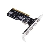 BestDealUSA PCI To USB 2.0 4+1 Port 5 Hi-speed Connect Card
