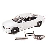 2006 Dodge Charger Police Car Blank 1 18 White