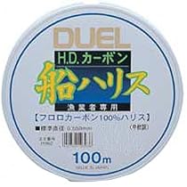 デュエル(DUEL) H.D.カーボン船ハリス100m 3号 H956