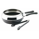 Circulon 2 12-Inch Deep Covered Fry Pan with Tongs