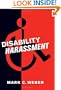 Disability Harassment (Critical America Series)