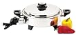 Precise Heat&trade; 3.5qt Surgical Stainless Steel Oil Core Skillet