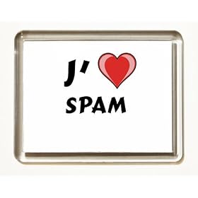 J'aime Spam aimant frigo