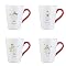 Oneida Petite Snowman Mugs Set of 4