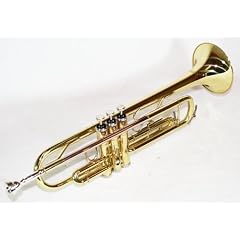 Sonderangebot! goldene Bb Trompete mit Koffer. NEUWARE
