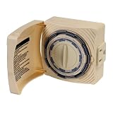Westek TM07WTB Decorative Indoor Weekly Segment Timer, Butter