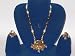 Wedding Gift Meenakari Necklace Set and Earring in Multi Beads-3pc Set(Brand New)