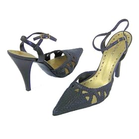 BCBGirls BCBG Womens Slingback Pumps Size 8 M Black